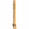 Ekena Millwork Bellingham Rough Sawn Timber Gable Bracket, Western Red Cedar, 108"W x 72"H x 6"D x 6"F, 16/12 Pitch GBW108X72X0606BEL00RWR - alternate 4